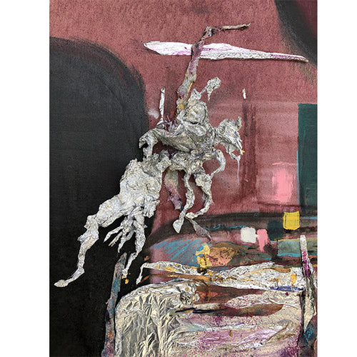Don Quixote, Unfinished Deconstructions #4 - poem20artgallery